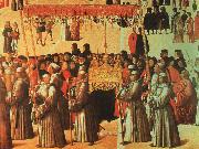 BELLINI, Gentile Procession in the Piazza di San Marco oil painting picture wholesale
